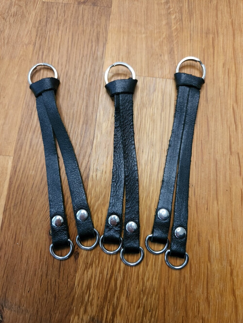 Rebecca Minkoff ✨ Genuine Leather Tassels / Zipper Pulls x3